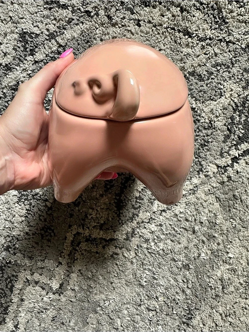 Rae Dunn OINK Pink Pig Farmhouse Set